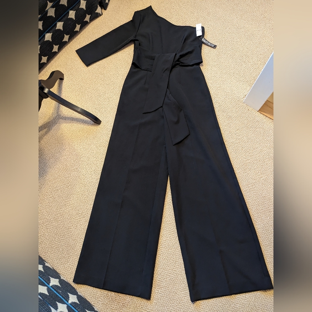 One shoulder jumpsuit Sz S NY & Co.